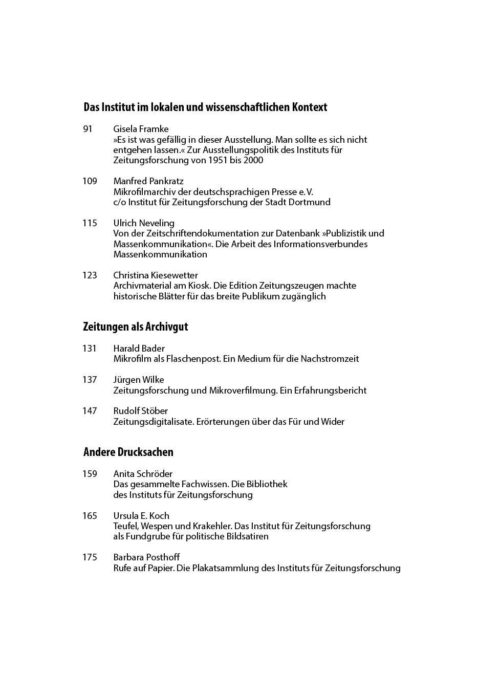 Festschrift Toepser-Ziegert Inhalt 2